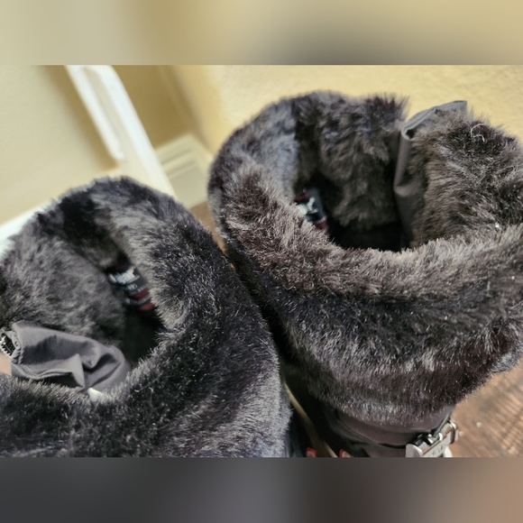 New IOB Pajar 1963 Black Boots, Fur - Picture 6 of 13